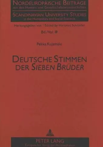 Deutsche Stimmen Der «Sieben Brueder» cover