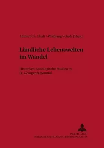 Laendliche Lebenswelten Im Wandel cover