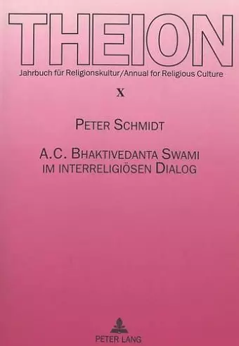 A. C. Bhaktivedanta Swami Im Interreligioesen Dialog cover