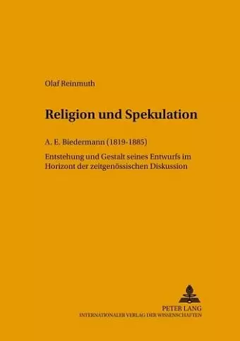 Religion Und Spekulation cover