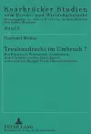 Treuhandrecht Im Umbruch? cover