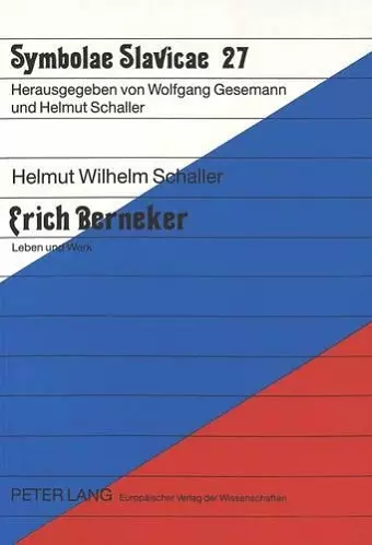 Erich Berneker cover