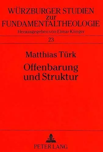 Offenbarung Und Struktur cover