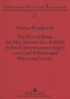 Die Darstellung Der Revolution Von 1848/49 in Den Lebenserinnerungen Von Carl Schurz Und Otto Von Corvin cover