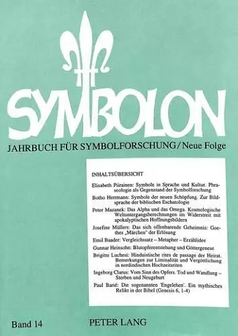 Symbolon - Band 14 cover