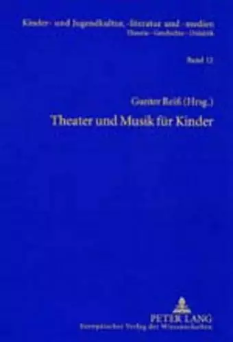 Theater Und Musik Fuer Kinder cover