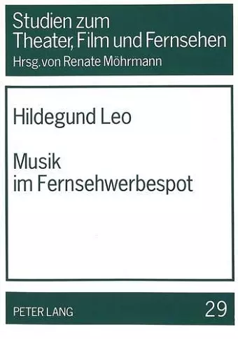 Musik Im Fernsehwerbespot cover