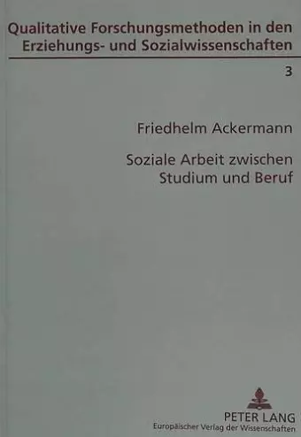 Soziale Arbeit Zwischen Studium Und Beruf cover