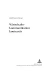 Wirtschaftskommunikation Kontrastiv cover