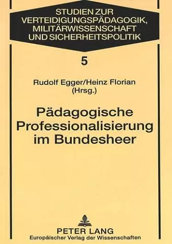 Paedagogische Professionalisierung Im Bundesheer cover