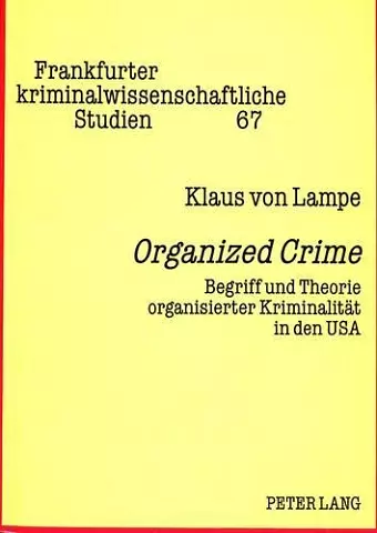 «Organized Crime» cover