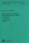 Literarische Frauenbilder Von Lessing Bis Zum Sturm Und Drang cover