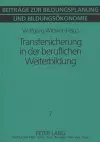 Transfersicherung in Der Beruflichen Weiterbildung cover