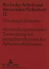 Anwendung Nationaler Tarifvertraege Bei Grenzueberschreitenden Arbeitsverhaeltnissen cover