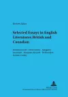 Selected Essays in English Literatures: British and Canadian cover