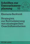 Strategien Zur Revitalisierung Von Strategischen Geschaeftseinheiten cover