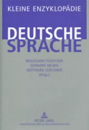 Kleine Enzyklopaedie - Deutsche Sprache cover