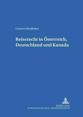 Reiserecht in Oesterreich, Deutschland Und Kanada cover