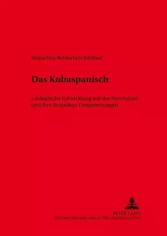 Das Kubaspanisch cover