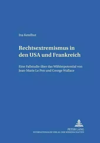 Rechtsextremismus in Den USA Und Frankreich cover