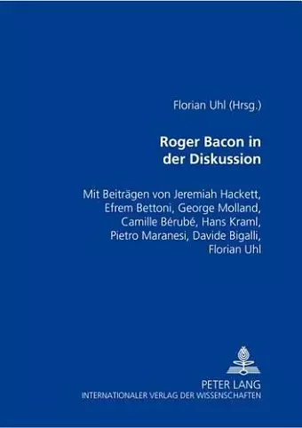 Roger Bacon in Der Diskussion cover