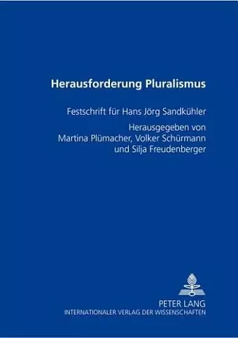 Herausforderung Pluralismus cover