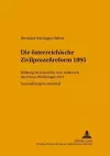 Die Oesterreichische Zivilprozeßreform 1895 cover