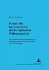 Fiskalische Konsequenzen Der Europaeischen Waehrungsunion cover