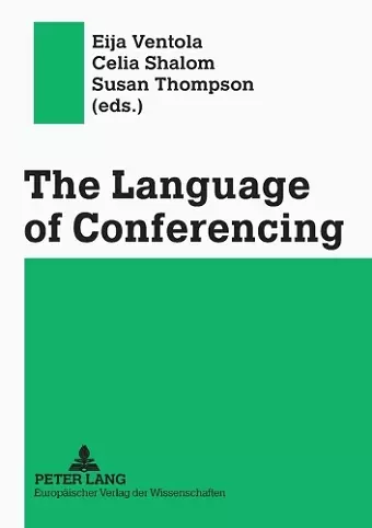 The Language of Conferencing cover