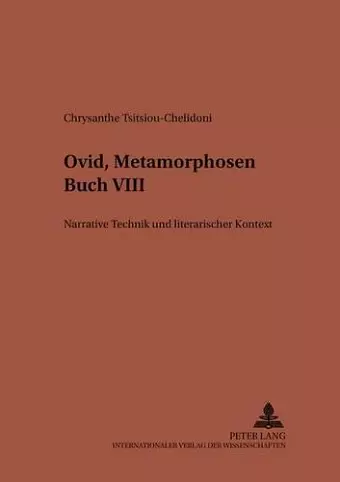 Ovid, «Metamorphosen» Buch VIII cover