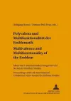 Polyvalenz Und Multifunktionalitaet Der Emblematik - Multivalence and Multifunctionality of the Emblem cover