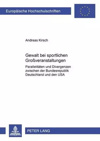 Gewalt Bei Sportlichen Großveranstaltungen cover