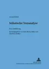 Stilistische Textanalyse cover