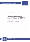 The Discourse of Race and Southern Literature, 1890-1940 cover