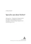 Sprache Aus Dem Nichts? cover