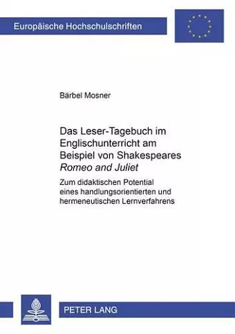 Das Leser-Tagebuch Im Englischunterricht Am Beispiel Von Shakespeares «Romeo and Juliet» cover