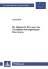 Die Didaktische Dimension Der Grundsaetze Ordnungsmaeßiger Bilanzierung cover