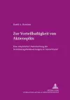 Zur Vorteilhaftigkeit Von Aktiensplits cover