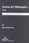 System Der Philosophie cover