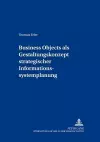 Business Objects ALS Gestaltungskonzept Strategischer Informationssystemplanung cover