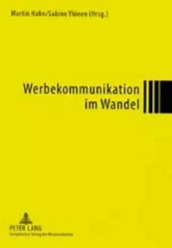 Werbekommunikation Im Wandel cover