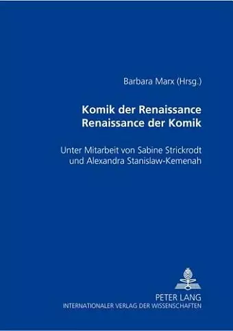 Komik Der Renaissance- Renaissance Der Komik cover