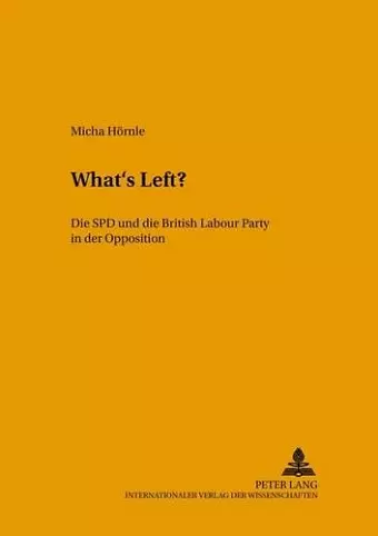 What's Left? cover