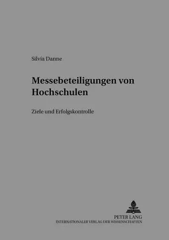 Messebeteiligungen Von Hochschulen cover