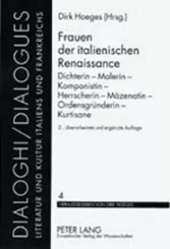 Frauen Der Italienischen Renaissance cover