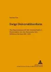 Ewige Universitaetsreform cover