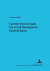 Latente Steuern Nach Us-GAAP Fuer Deutsche Unternehmen cover