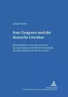 Ivan Turgenev Und Die Deutsche Literatur cover