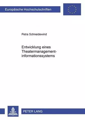 Entwicklung Eines Theater-Managementinformationssystems cover