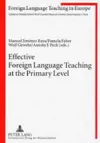 Effective Foreign Language Teaching at the Primary Level cover